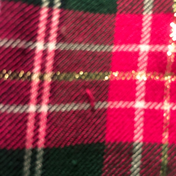 Feminine take on plaid! Metallic thread woven in.  Dress up/down w/ accessories. - Picture 6 of 6